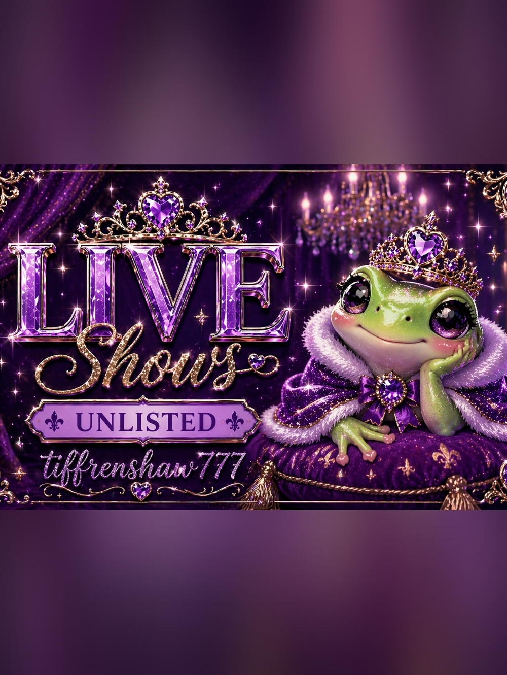Unlisted Live Item - No Cancelations